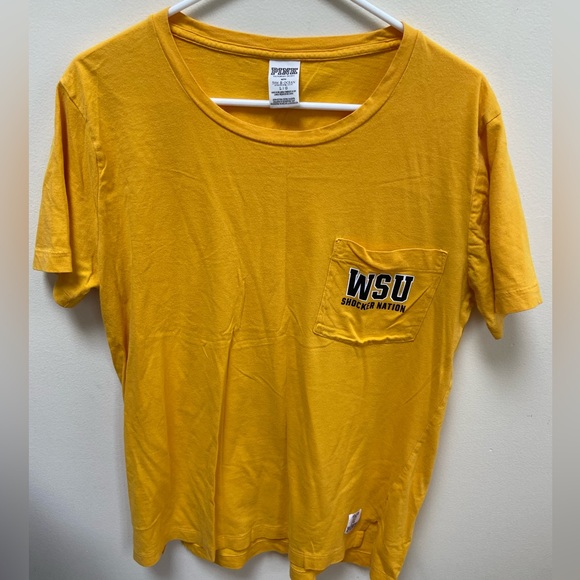 Victorias secret pink Wichita state shockers shirt size large - Picture 1 of 6